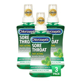 Chloraseptic Menthol Spray, flacon visible, soulagement rapide possible.