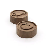 Diffuseur CHLYG en bois rond pour voiture, diffusion discrète et agréable