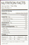 Barre ChocoRite chocolat noir 5oz détail ingrédients naturels: saveur riche et naturelle.