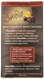 Barre ChocoRite chocolat noir 5oz érythritol et inuline: indice glycémique proche de zéro.