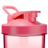 Cholas mélangeuse blender portable rose, parfait pour shakes variés.