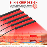 LEDs 180, couverture complète du corps avec Cholas luminothérapie.