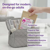 CHOMP emballage-eco-recharge, option durable pour une routine minimaliste.