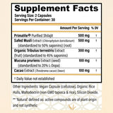 CHOQ Daily – formulation végan, capsules propres et faciles à prendre.