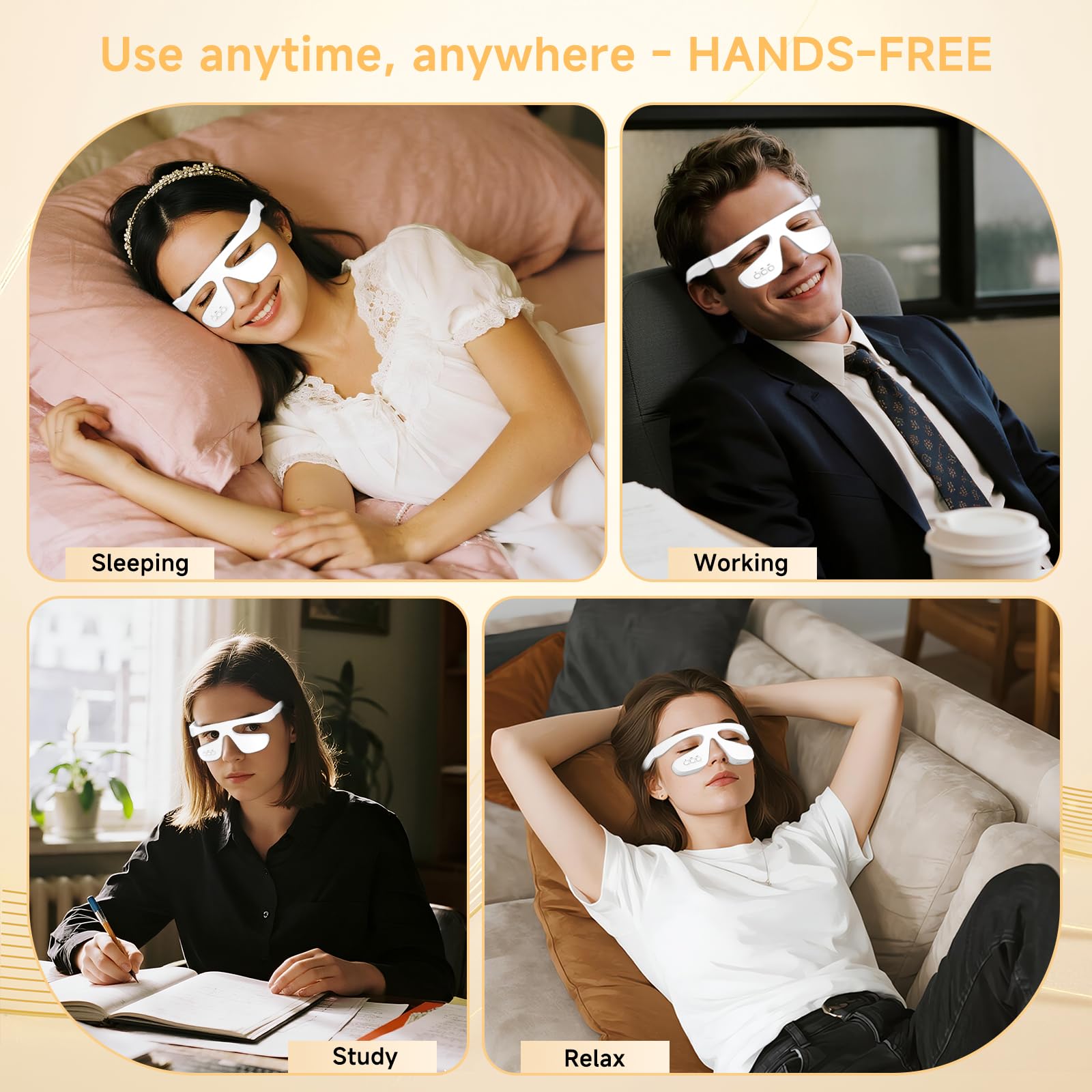 Cadeau idéal Choufaly pour femmes et amies, soin des yeux et relaxation.