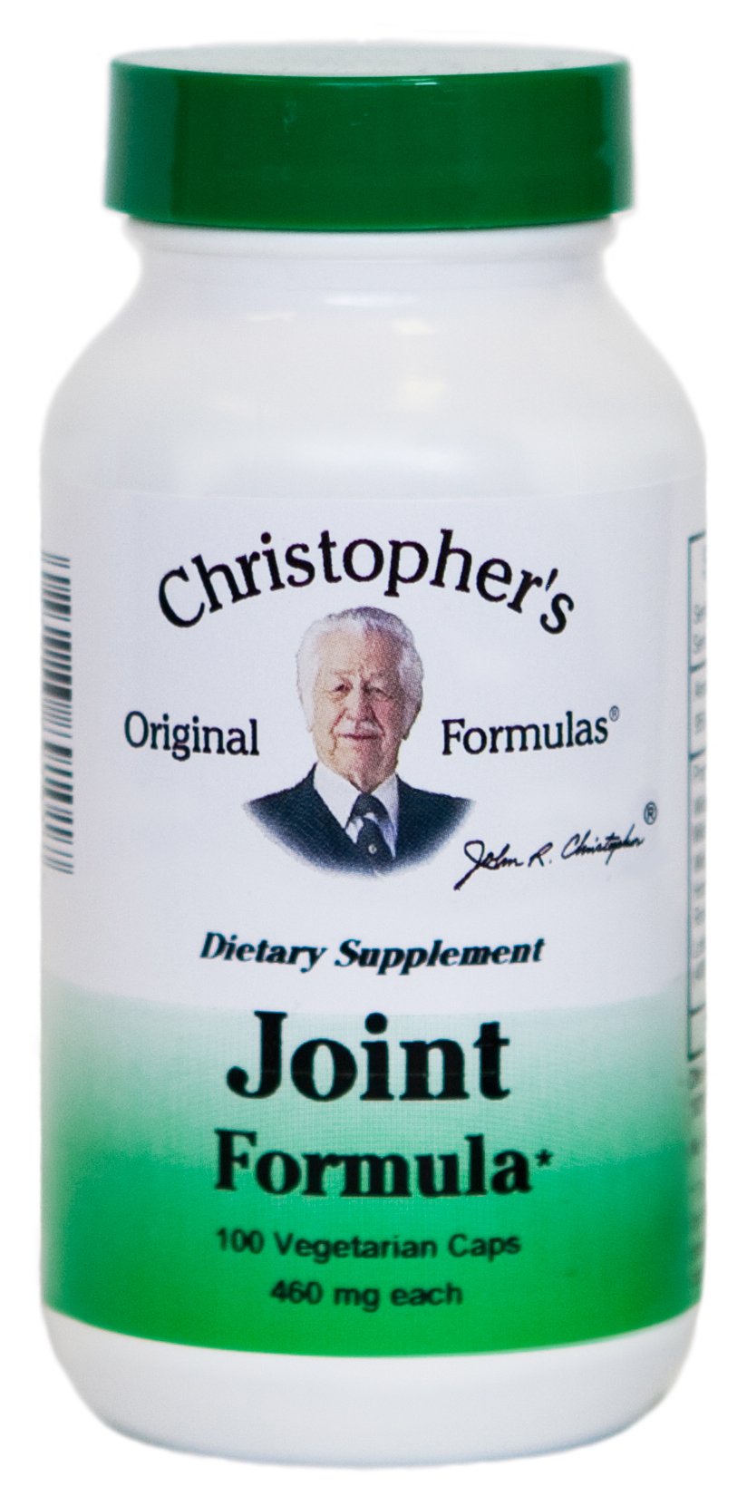 Christopher's Original Formulas Joint Formula: bouteille montrant le soutien quotidien des articulations.