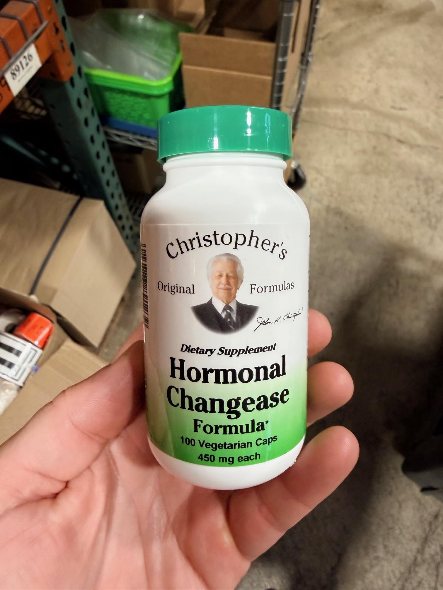 Mélange herbale Changease visible, incluant des racines traditionnelles pour un soutien naturel.