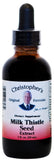 Bouteille Chardon-Marie Christopher's Original Formulas de 59 ml prête à l'usage quotidien.
