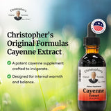 Flacon et compte-gouttes Christopher's Original Formulas, dosage précis.
