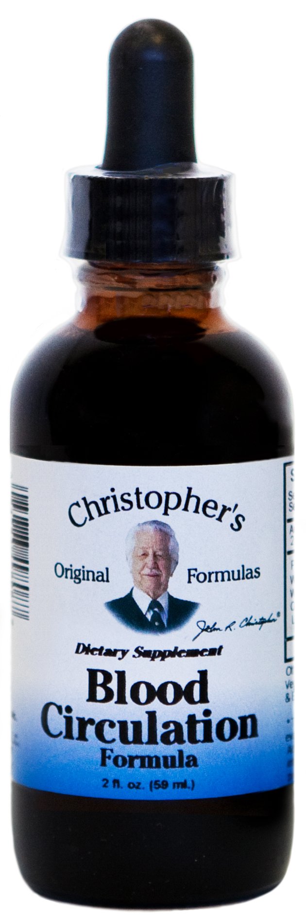 Christopher's Original Formulas Extrait Circulation Sanguine — bouteille prête à l'emploi soutenant le flux sanguin.