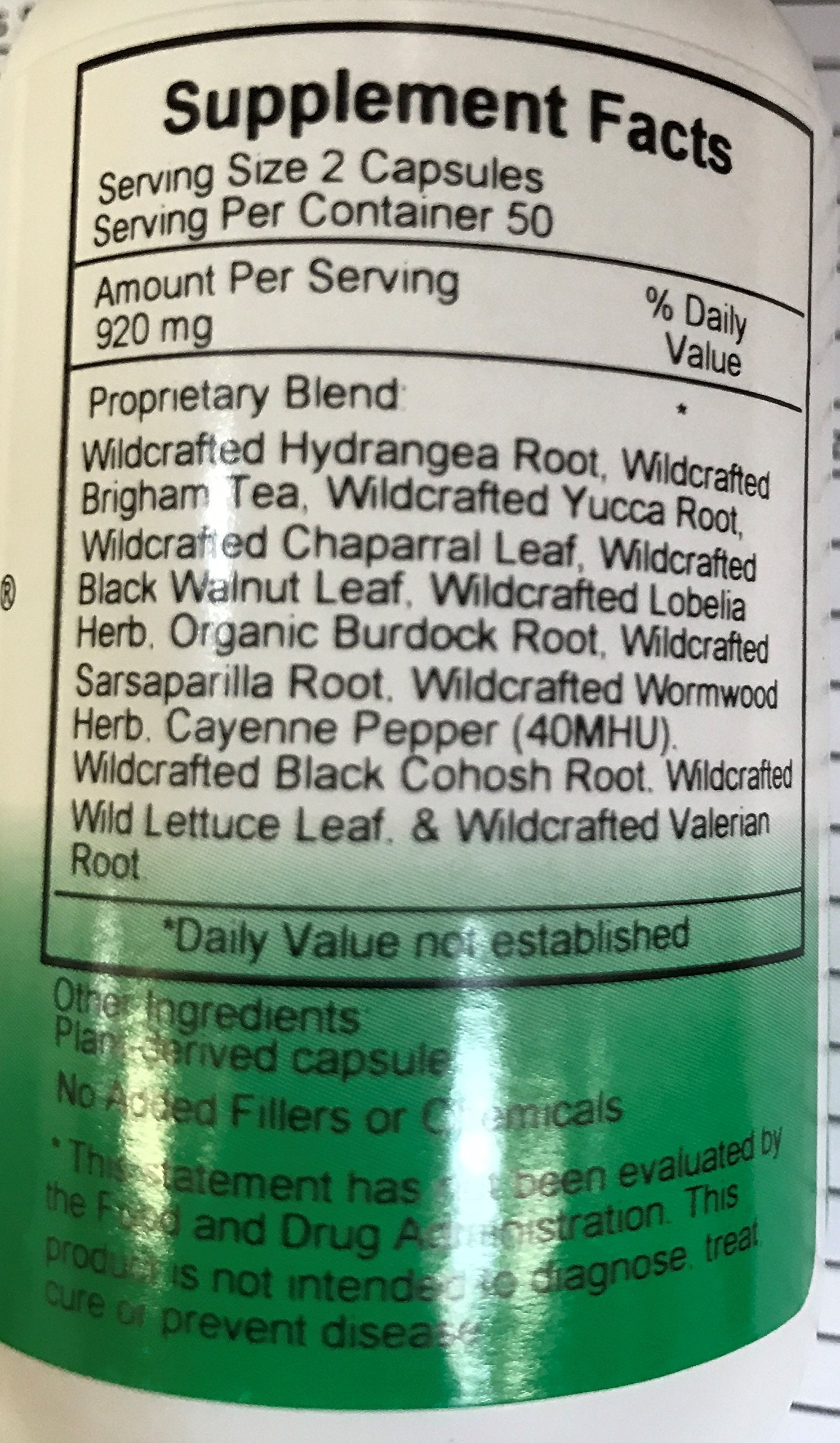 Ingrédients d'herbes de Christopher's Original Formulas Joint Formula – mélange stimulant les articulations.