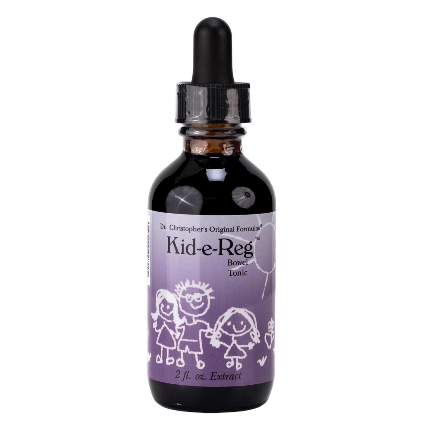 Christopher’s Original Formulas Kid-e-Reg Bowel Tonic: bouteille pratique pour enfants et dosage simple