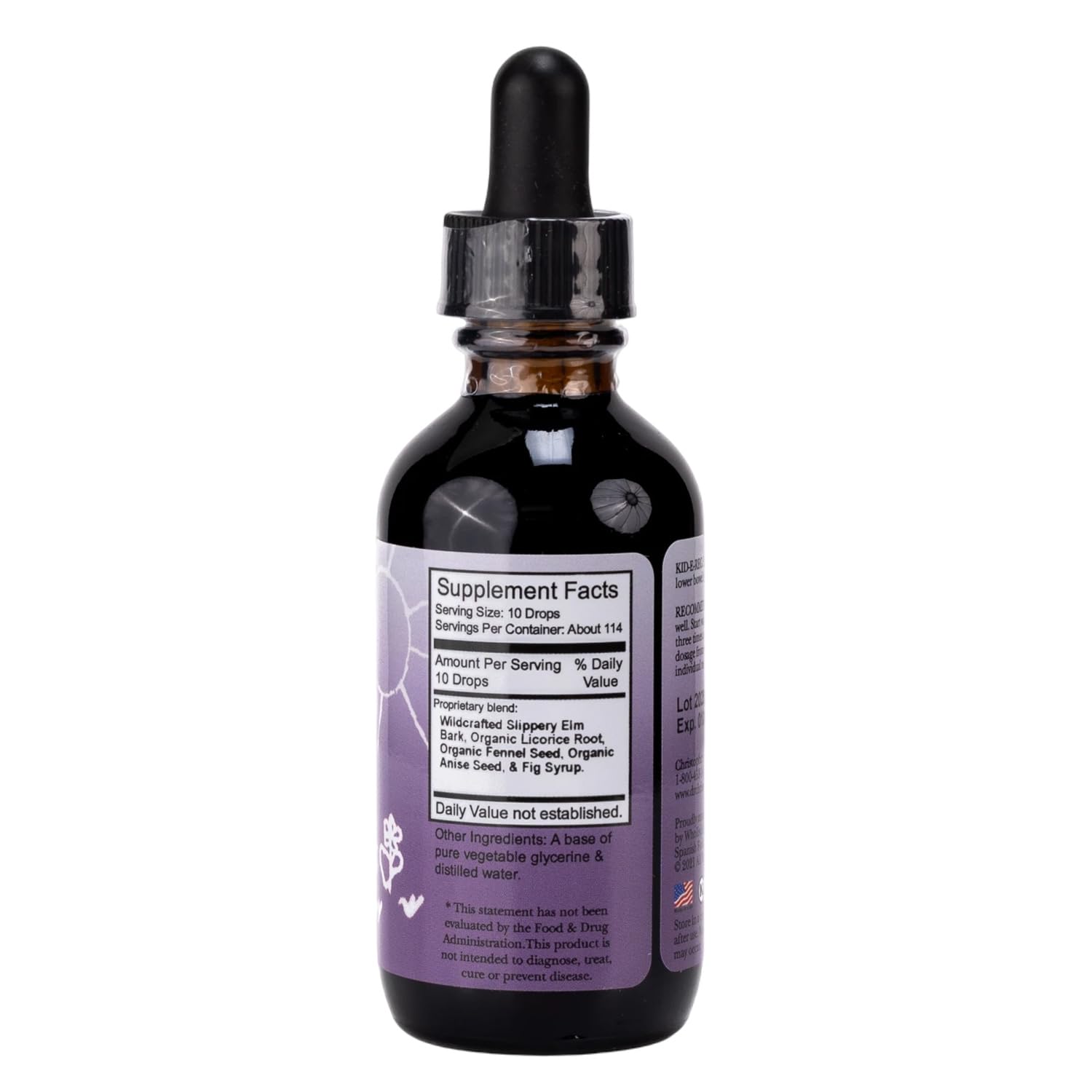 Kid-e-Reg Bowel Tonic en flacon liquide pour enfants, goût agréable et dosage facile