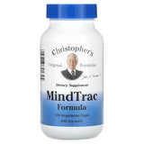 La bouteille MindTrac de Christopher's Original Formulas, soutien émotionnel potentiel et routine quotidienne.