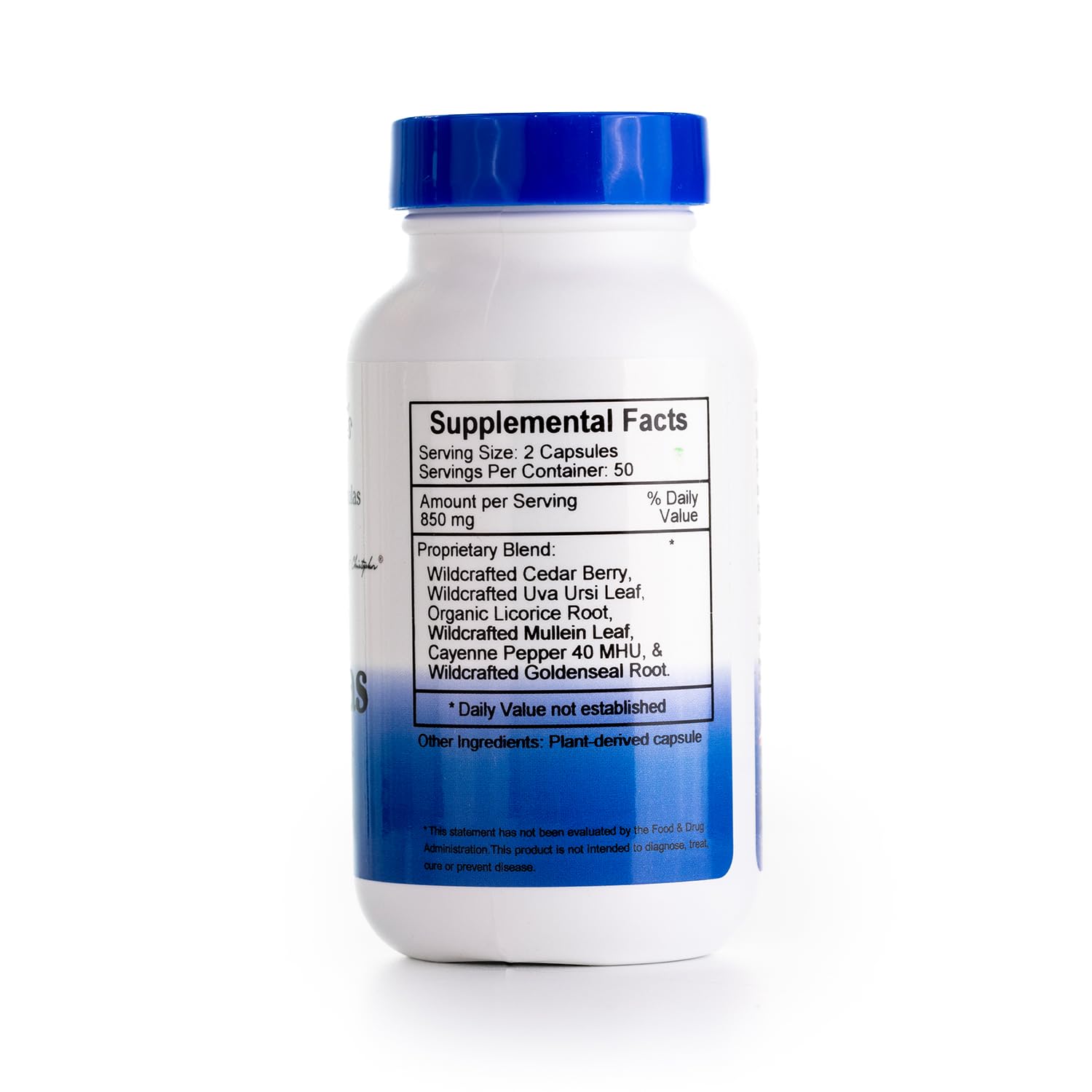Ingrédients clés visibles de Pancréas Formule pour une digestion plus douce.