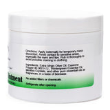 Texture crémeuse Christopher's Original Formulas Cayenne Heat Ointment qui pénètre rapidement.