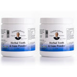 Poudre dentaire botanique Christopher's Original Formulas pour gencives saines