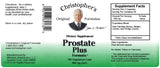 Christopher's Original Formulas Prostate Plus – liste d'ingrédients pour une routine saine