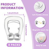 Chukkima silicone doux clip nez, confort discret toute la nuit