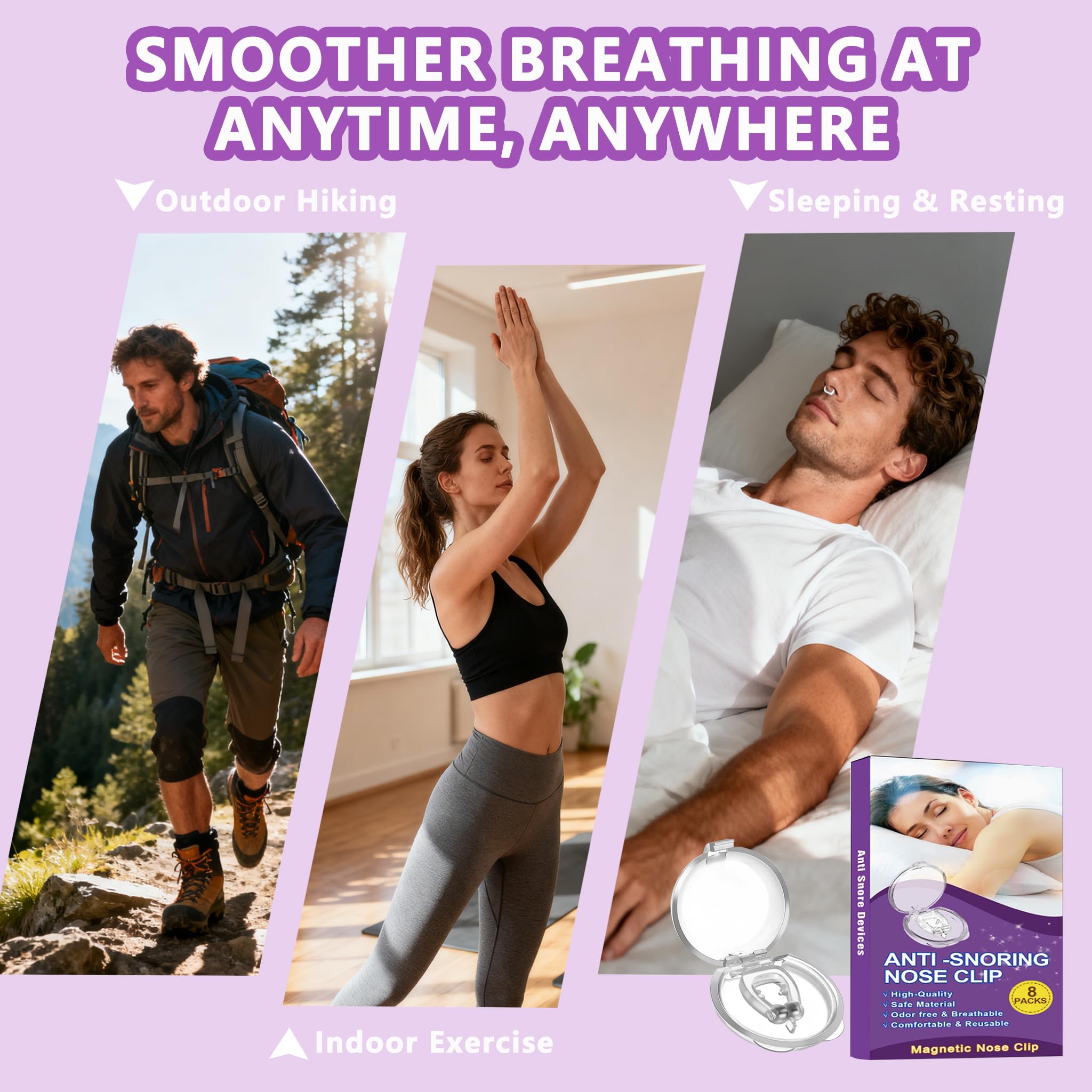 Chukkima usage nocturne utile pour une respiration améliorée pendant le repos