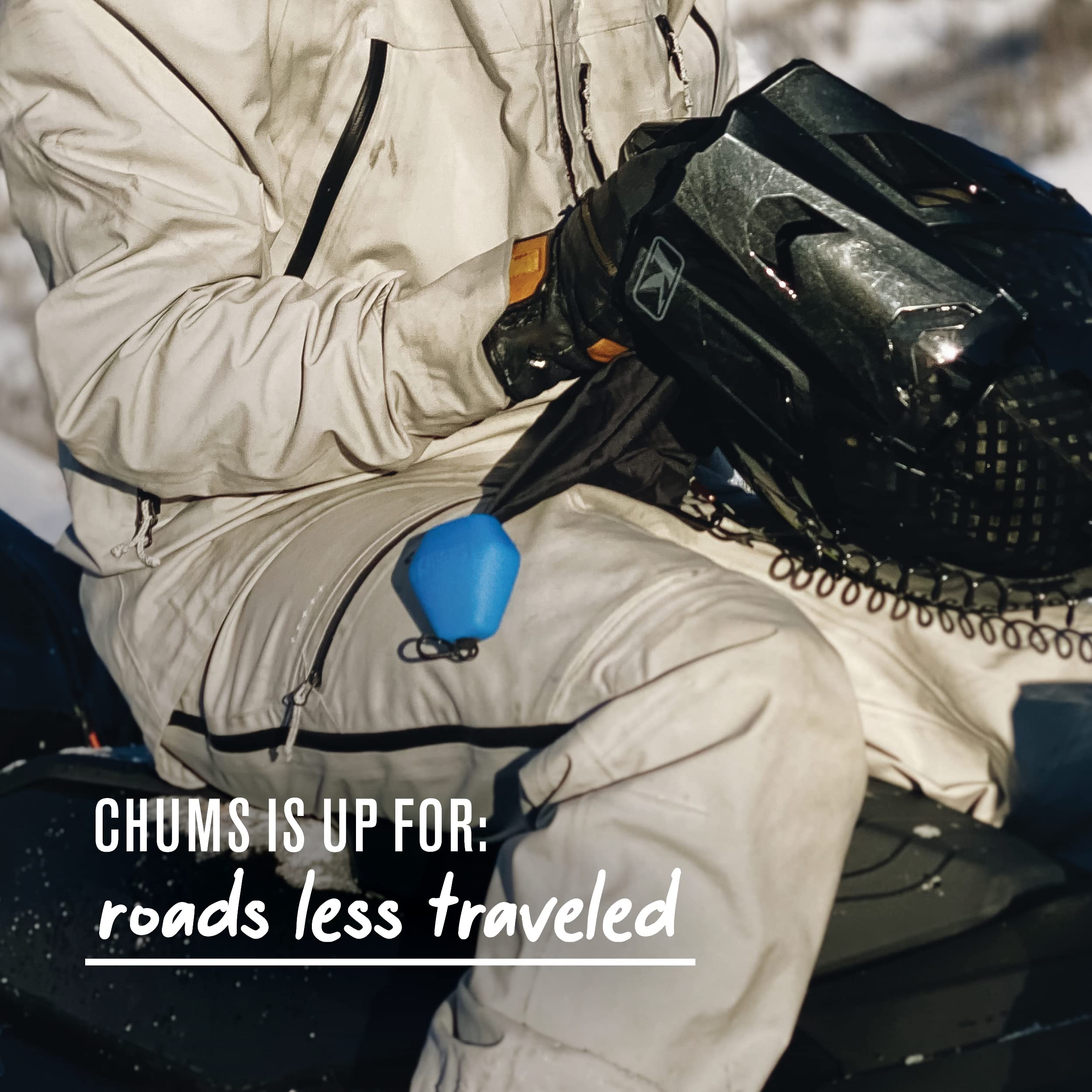 Chums Pouch XL clip d’attache pratique pour sacs et poches.
