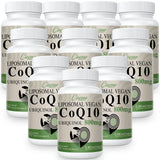 Ciaceae CoQ10 liposomale, bouteille 800 mg, soutien potentiel d'énergie quotidienne.