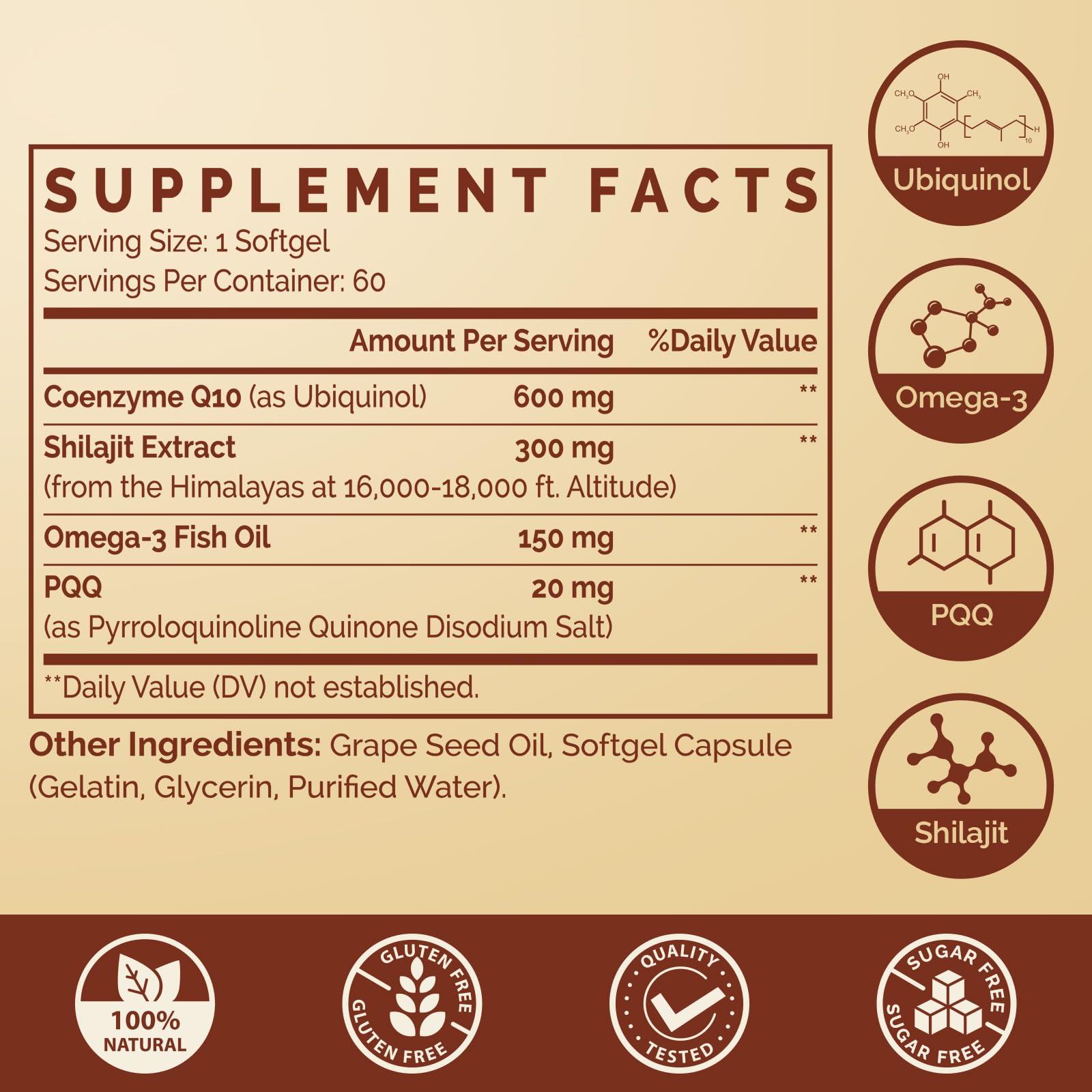 Ciaceae système double délivrance en capsules, favorisant une absorption efficace