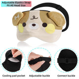 Cididu masque yeux chien: confort léger pour sieste ou voyage.