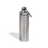 Porte-pilules Slim Cielo Pill Holders en acier inoxydable, pratique et durable en déplacement.