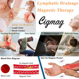 Cigmag bracelet cuivre 3x aimants dans son étui, prêt à offrir.