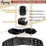 Cigmag bracelet magnétique avec outil d’ajustement, taille sur mesure.