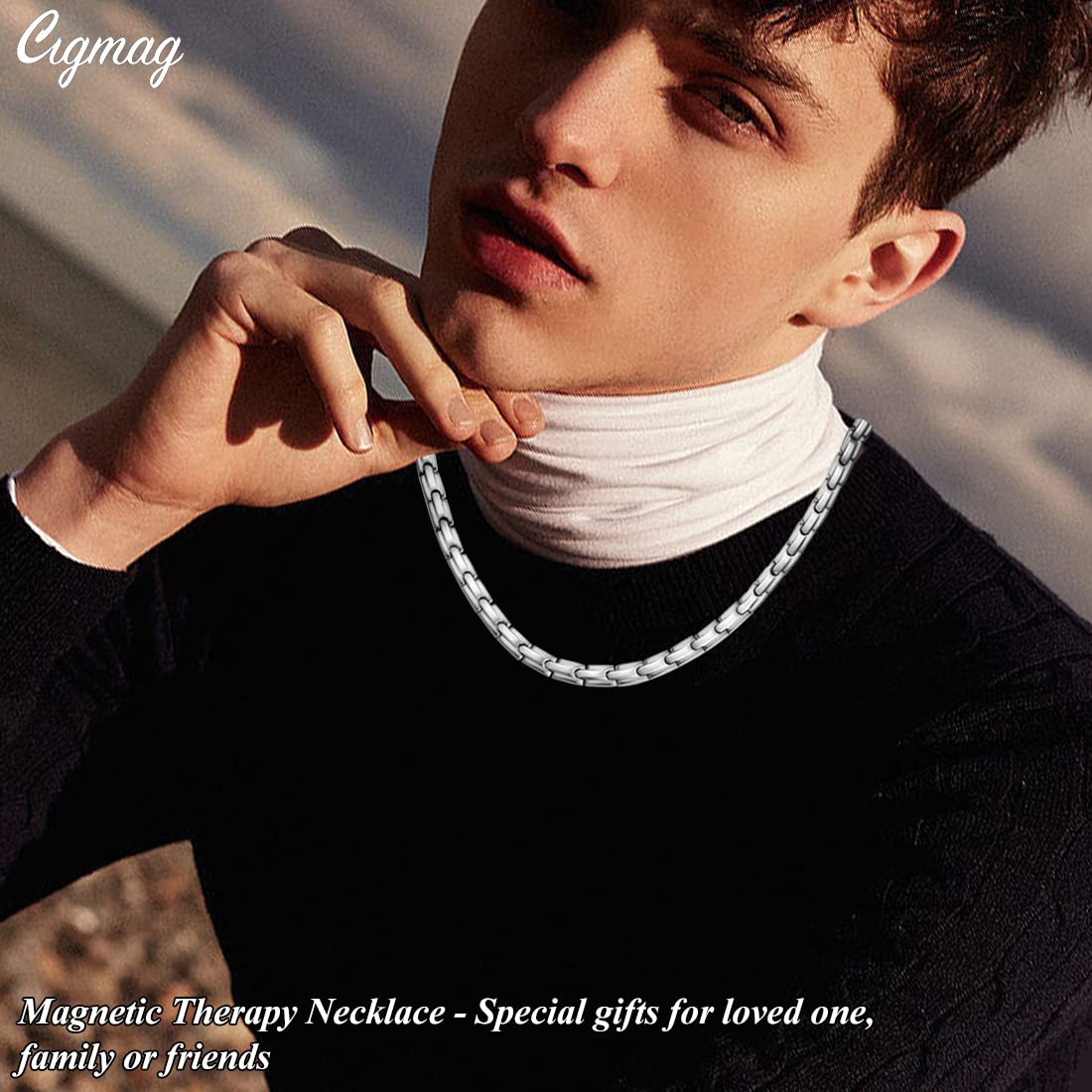 Cigmag coffret cadeau inclus pour le collier titane