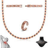 Cigmag collier cuivre avec aimants néodyme haute puissance pour soutien ciblé