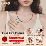 Cigmag collier cuivre design fin et ajustable pour le confort