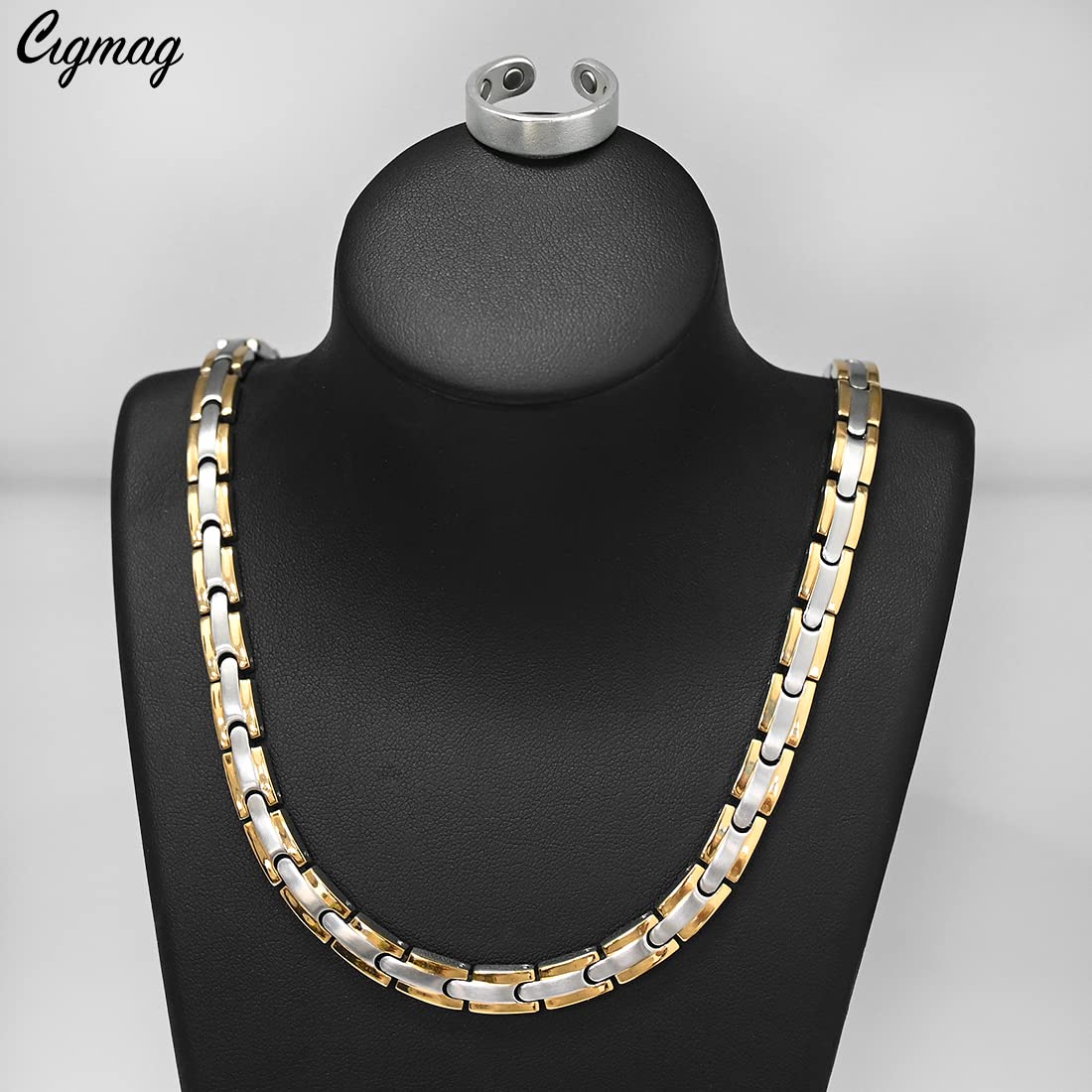 Cigmag collier-magnetique-titane-aimants-ultra-puissants : magnétisme durable au quotidien.