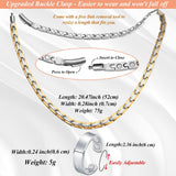 Cigmag collier-magnetique-titane-design-elegant : allure moderne et polyvalente.