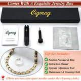 Cigmag collier-magnetique-titane-hypoallergenique-nickel-free : adapté aux peaux sensibles.