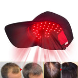 Cilate cap lumière rouge peut favoriser l'apparence de cheveux plus épais lors de vos déplacements.