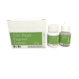 Ciment oxyde-de-zinc-eugénol kit remplacement temporaire des dents prêt à l’emploi.