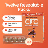 CirC Energy Bites: ingrédients naturels avoine et cacahuètes, snack sain et équilibré
