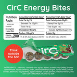 CirC Energy Bites paquet-5-bouchées : snack pratique à emporter.