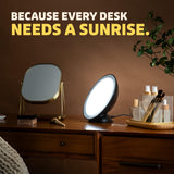Lampu Circadian Optics en usage bureau, soutien quotidien discret