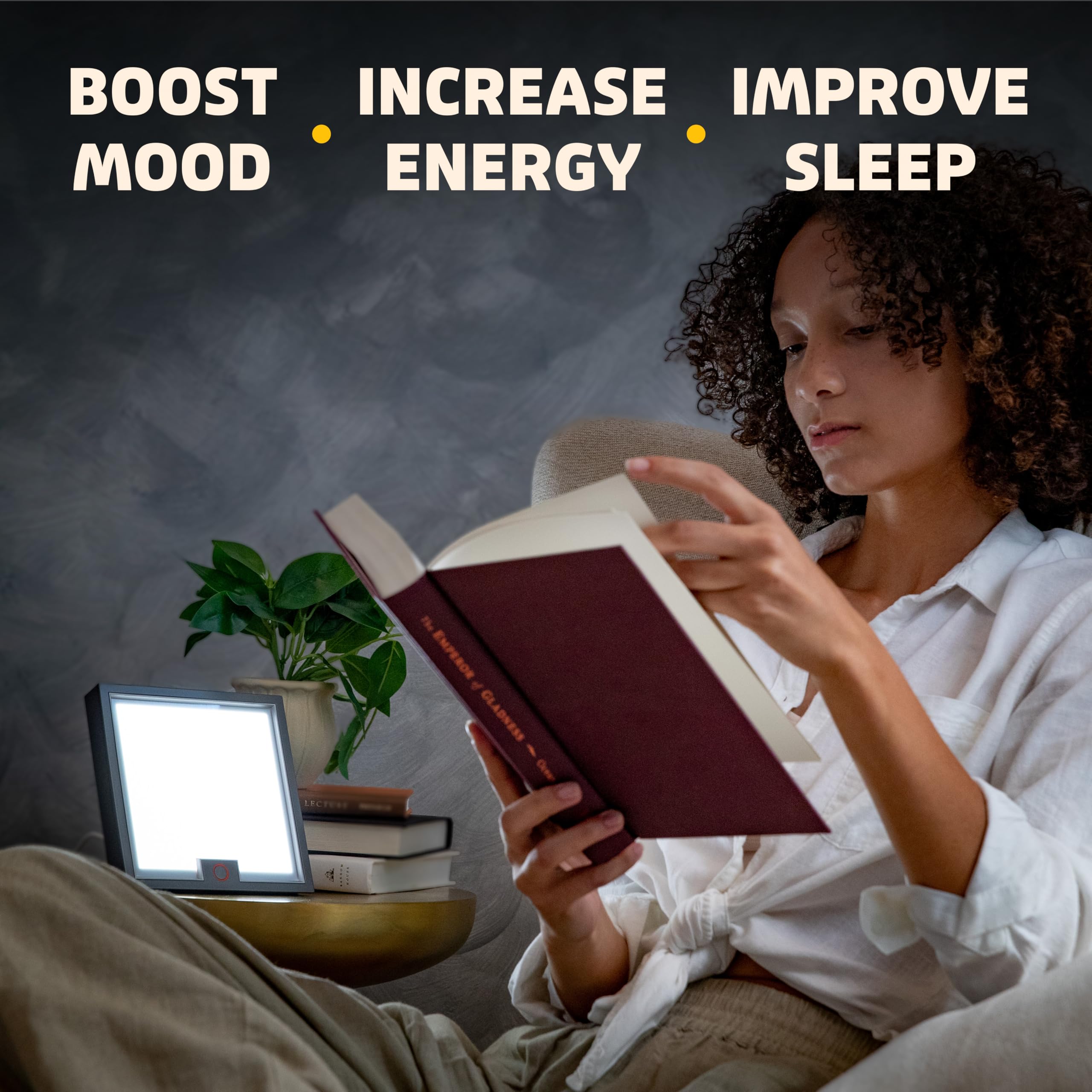 Circadian Optics Lumine température 5500K, lumière proche du midi pour productivité.