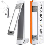 Circadian Optics Lumos 2.0, réglages infinis, éclairage bureau précis et confortable.