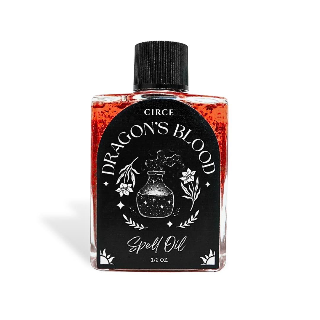 CIRCE Huile Sang de Dragon — bouteille pratique pour vos rituels.