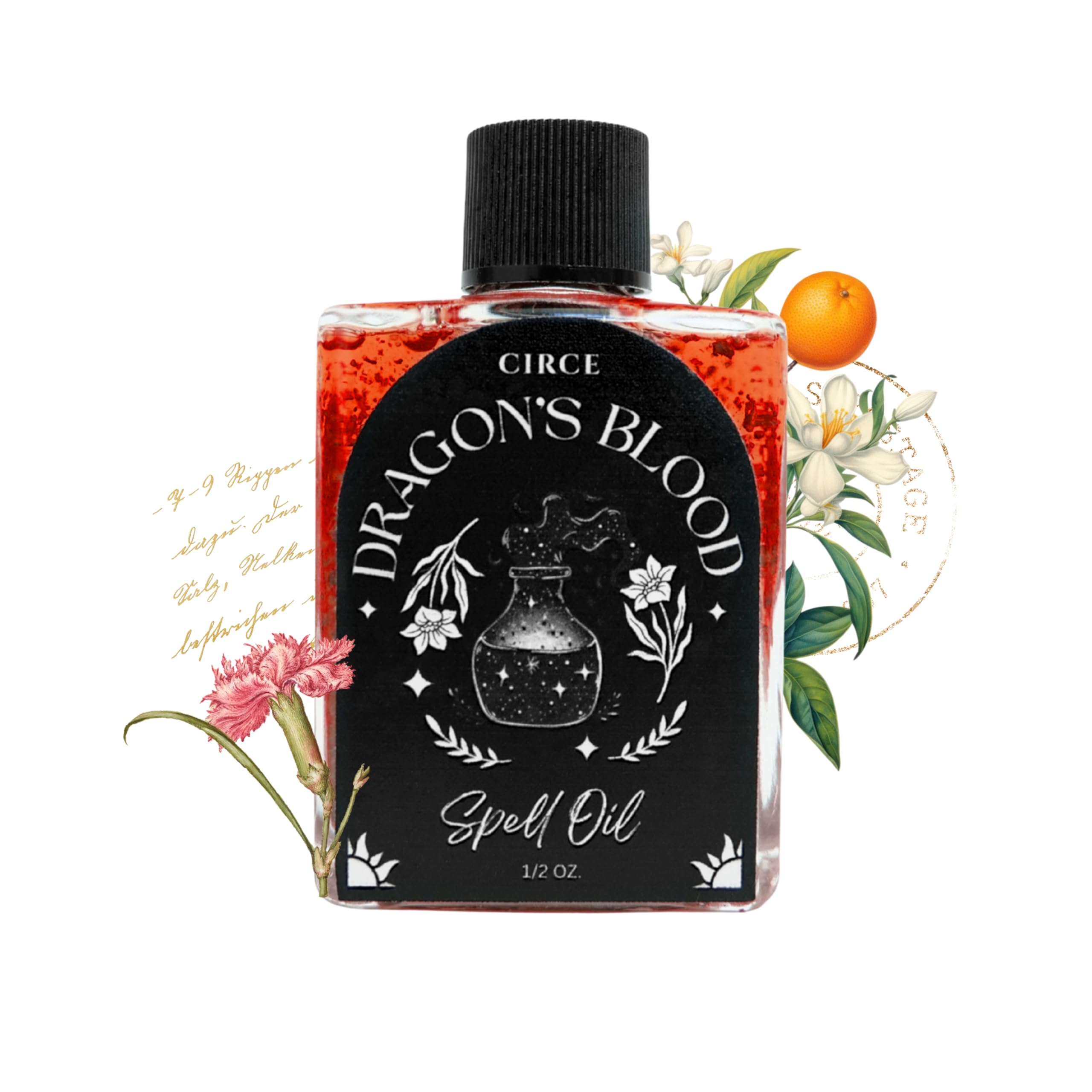 CIRCE Huile Sang de Dragon — parfum léger dans la voiture pour énergie centrée.