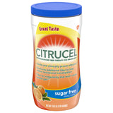 CITRUCEL poudre orange sans sucre, facile à mélanger pour soutenir l'apport en fibres.