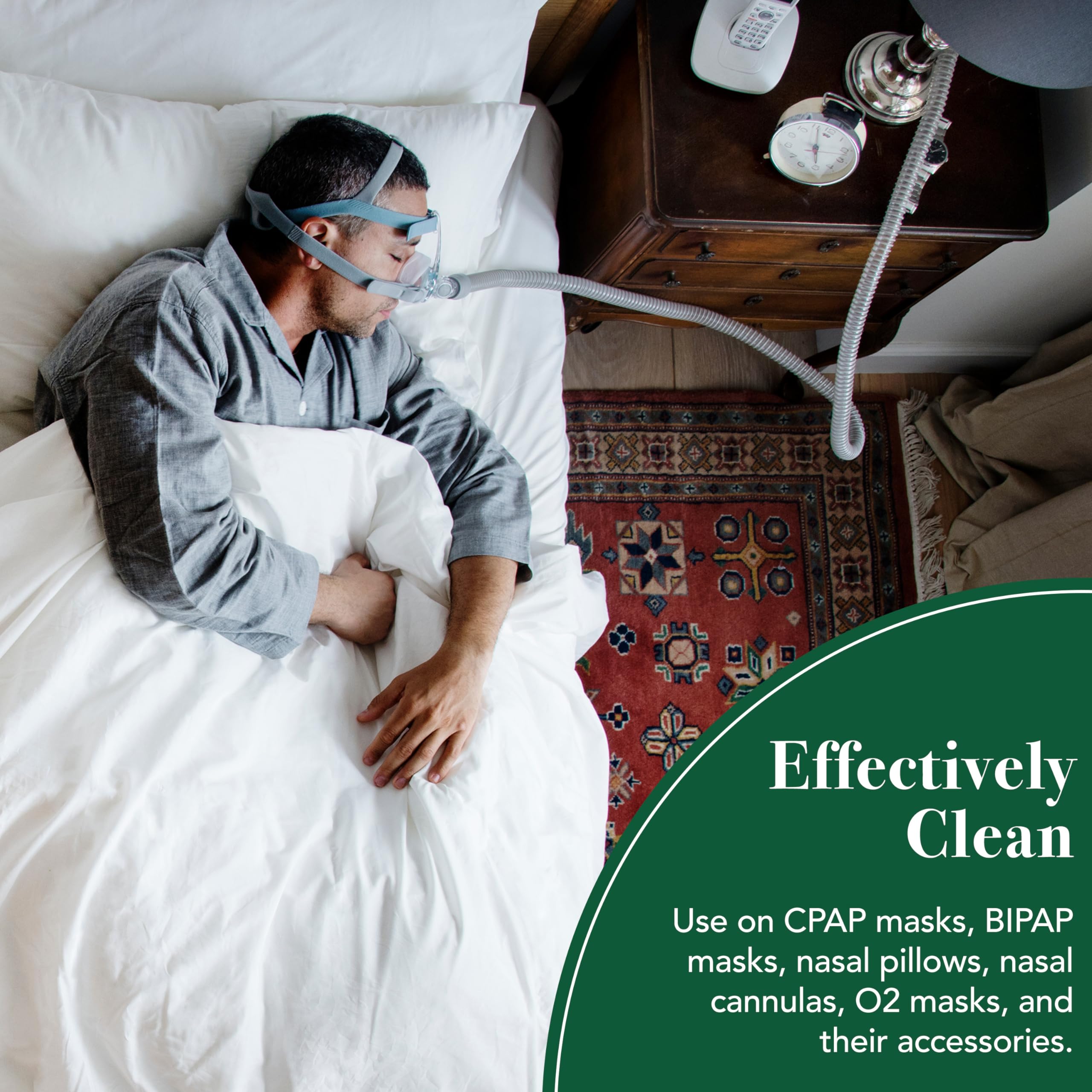 Pack de 3 boîtes Citrus II CPAP pour entretien régulier et pratique.