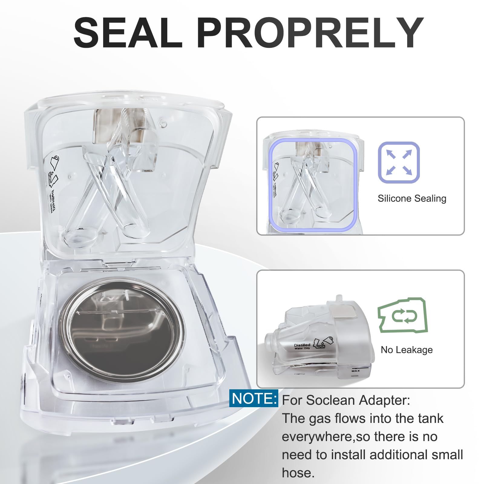 CKNET adaptateur réservoir eau S11, compatibilité étendue.