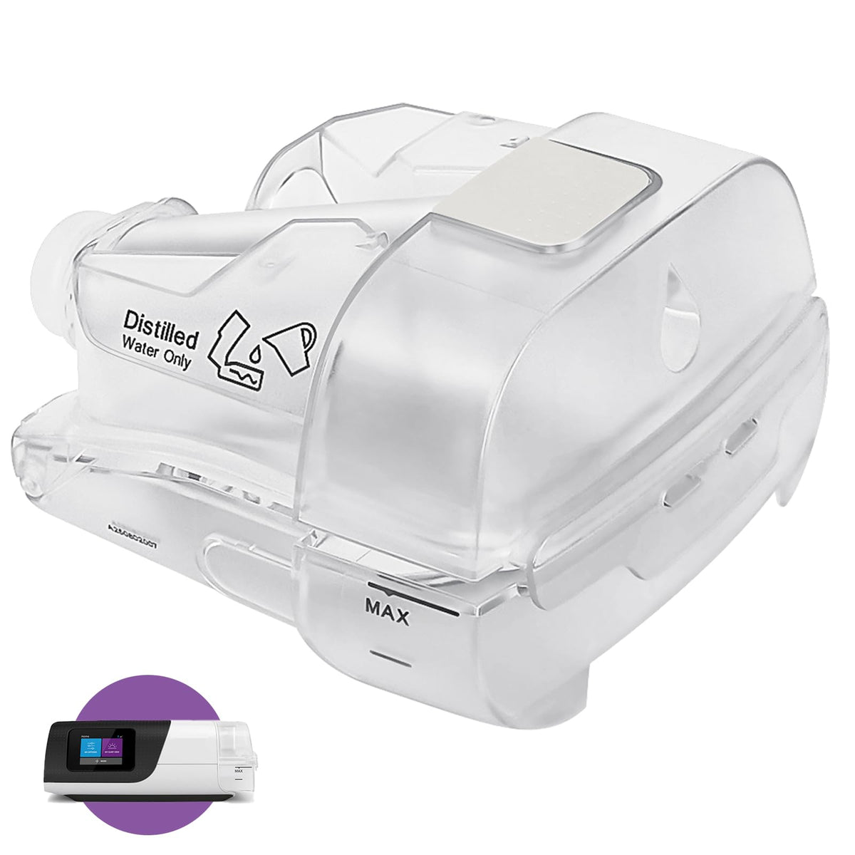 CKNET chambre-eau AirSense 11 AirCurve 11: remplacement rapide pour une utilisation continue.